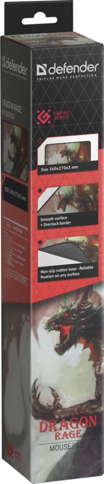 Коврик для мышки Defender Dragon Rage (Art-50558)