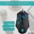 Проводная мышь Smartbuy Gaming RUSH черная -игровая -бесшумная