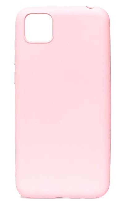 Накладка для Huawei Honor 9S Silicone cover розовая