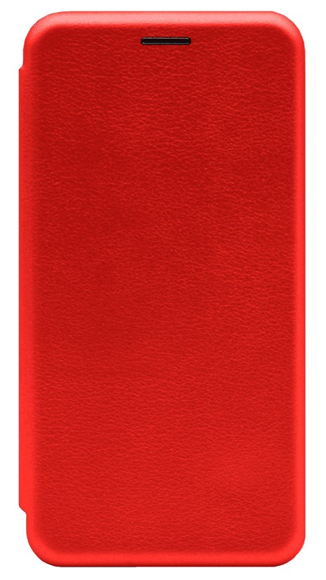 Чехол-книжка Xiaomi redmi 10C Fashion Case кожаная боковая красная