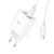 Сетевое зарядное устройство Hoco C80A +Plus с шнуром Type-C на Type-C 20W/18W белое