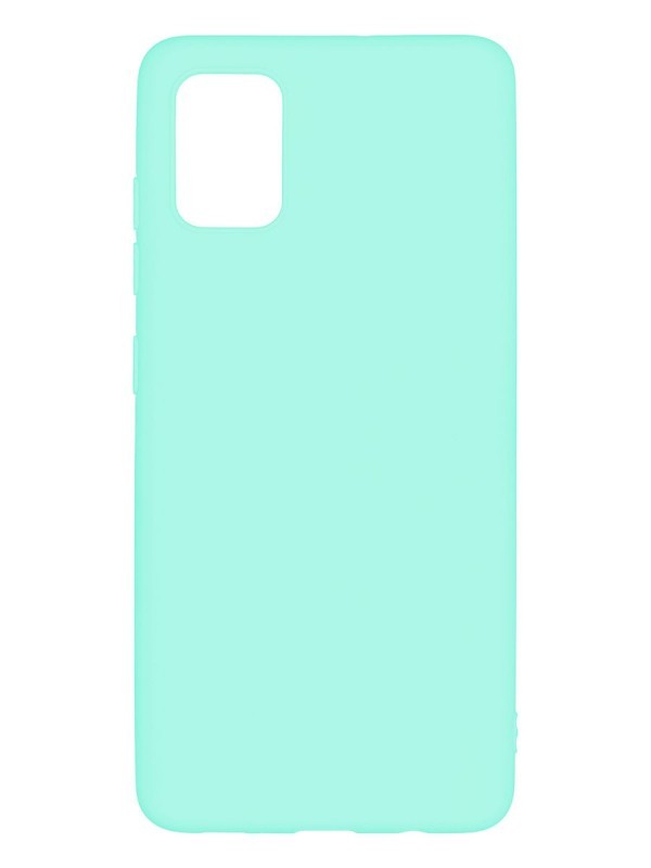 Накладка для Samsung Galaxy A02S/M02S Silicone cover бирюзовая
