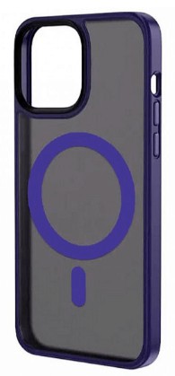 Накладка для i-Phone 14 Pro Max Keephone Mago Pro Magsafe матовый пурпурный