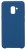 Накладка для Samsung Galaxy A5 2018/A8 2018 Silicone cover темно-синяя