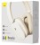 Наушники Bluetooth полноразмерные Baseus H1 Bowie BT5.2/400mAh/40ч NGTW230002 белые