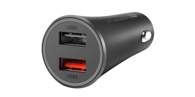 Автомобильное зар. устр. Xiaomi 70mai 2Usb 37W CC06ZM (GDS4131CN) чёрный
