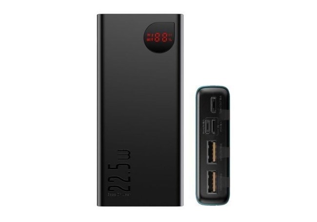 Powerbank Baseus Adaman 30000mAh 2USB 22,5W (PPIMDA-C0A) черный