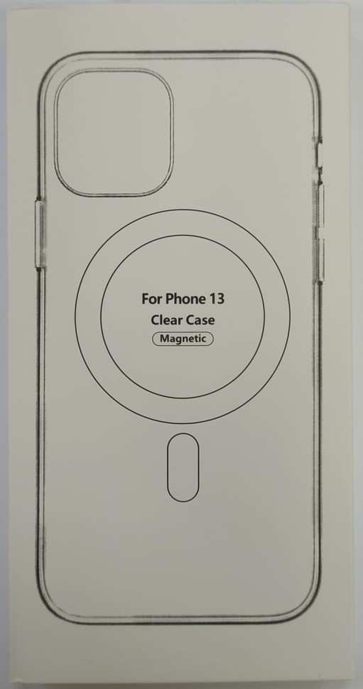 Накладка для i-Phone 13 силикон MagSafe Clear Case
