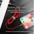 Usb Кабель-зарядка Lightning Baseus Cafule 3м красный
