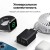Сетевое зарядное устройство Baseus Compact 17W 3-порта USB черное - с быстрым зарядом