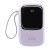 Powerbank Baseus Qpow 20000mAh 1USB/USB-C 20W с проводом Lightning (PPQD-H05) сиреневый