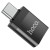 OTG Type-C Hoco Type-C (выход) на USB3.0 (вход) черный