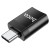 OTG Type-C Hoco Type-C (выход) на USB3.0 (вход) черный