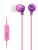 Стереонаушники Sony MDR-EX15AP с микрофоном пурпурные (High Copy)
