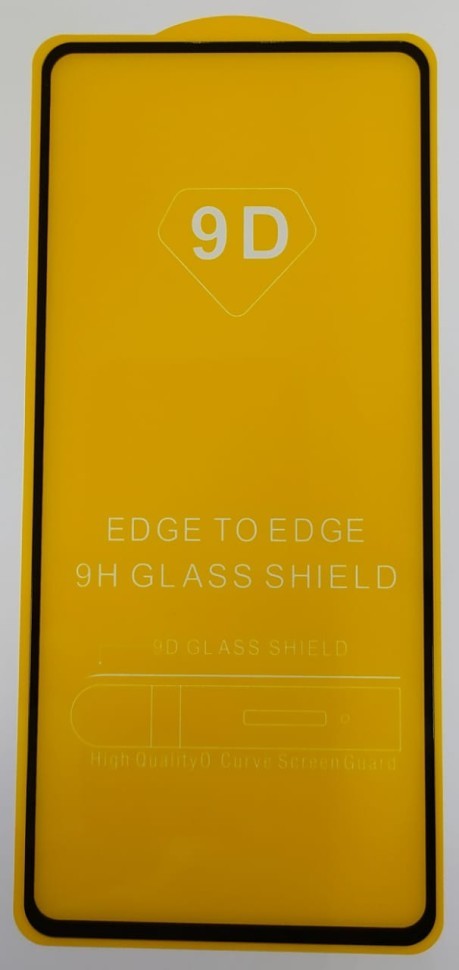 Защитное стекло для Xiaomi Pocophone X3/Mi10T/Mi10T Lite 9D черное