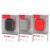 Силиконовый чехол для AirPods 1/2 Hoco WB10 серый