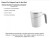 Термокружка Xiaomi Fiu Grace Suction Mug Elegant белый
