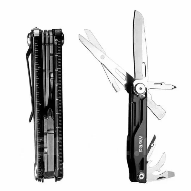 Мультитул нож Xiaomi NexTool Knight Multifunctional Knife черный