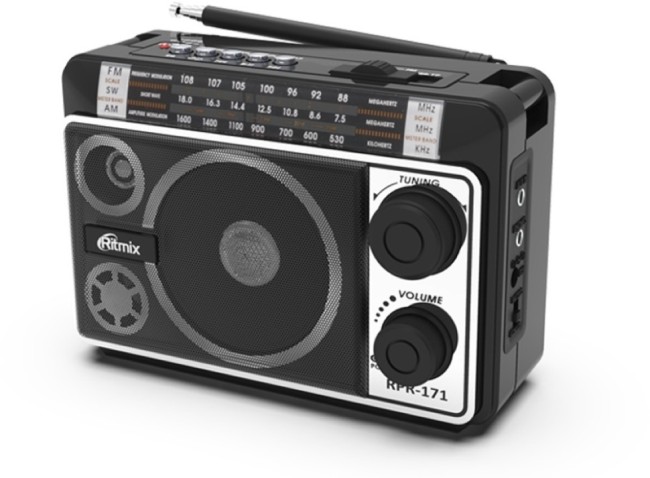 Портативный радиоприемник Ritmix RPR-171 черный