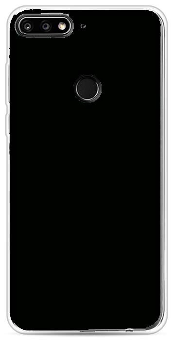 Чехол-накладка для Huawei Nova 2 lite силикон матовый чёрный