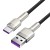 Usb Кабель-зарядка TYPE-C Baseus Cafule Series Metal Data Cable 66W 1м (CAKF000101) черный
