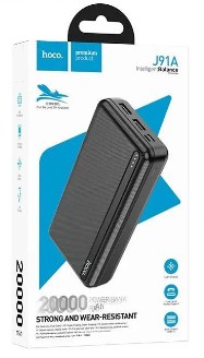 Powerbank Hoco J91A 20000mAh 2USB черный