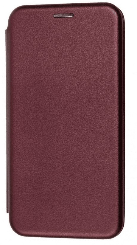 Чехол-книжка Samsung Galaxy A50 Fashion Case кожаная боковая бордовая