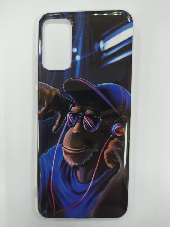 Накладка для Xiaomi Redmi Note 10T пластик разные рисунки