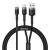 Кабель-переходник Baseus Cafule Lightning на Type-C/USB 1м CATKLF-ELG1 серо-черный