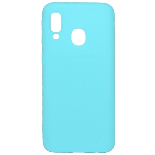 Накладка для Huawei Honor 8C Silicone cover голубая