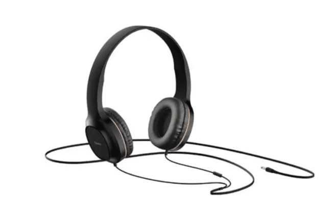 Стереонаушники Bluetooth полноразмерные HOCO W24 Enlighten с микрофоном 1.2м золотой