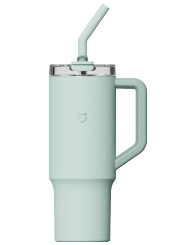 Термокружка Xiaomi Mijia Sippy Cup 1L (MJXGB01RM) бирюзовая