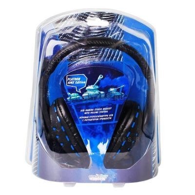 Полноразмерная игровая стереогарнитура SmartBuy PLATOON AMX Edition, USB (SBH-8500)/20