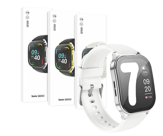 Смарт-часы Hoco Y19 Amoled Smart Sports Watch серые