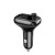 FM трансмиттер Baseus T-Typed Bluetooth MP3 Charger 1USB (CCTM-B01) черный