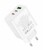 Сетевое зар. устр. Hoco C126A 1USB/2C 18W/40W белое