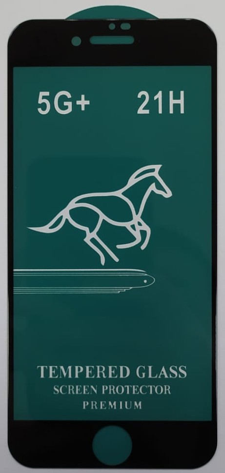 Защитное стекло для i-Phone 7/8 21H чёрное