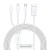 Кабель-зарядка Baseus Superior 3в1 i-Phone/Type-C/Micro 3.5A 0.5м P10320105221-01 белый