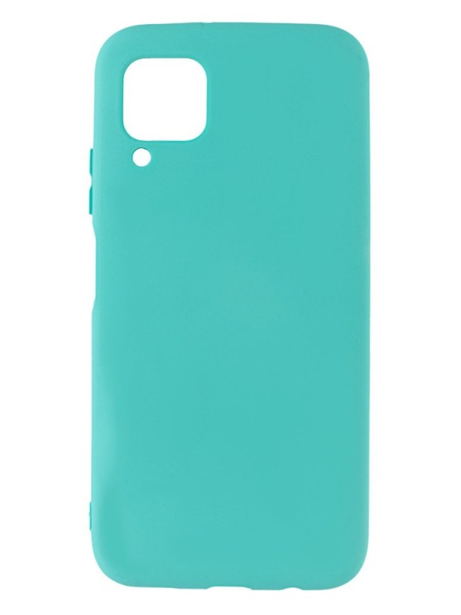 Накладка для Huawei P40 Lite 5G/Nova 7SE Silicone cover зеленая