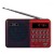 Портативный радиоприемник Perfeo Palm 3Вт/FM/AUX/USB/MicroSD i90-BL черный