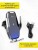 Держатель c беспроводной зарядкой на торпеду/воздуховод Hoco Car Charger 15W S14 серебро