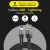 Usb Кабель для зарядки Apple Lightning Baseus 2.4A Cafule 1м черный - в тканевой оплётке