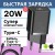 Зарядный блок для Iphone Baseus Super c кабелем Lightning/Type-C 20W для быстрой зарядки