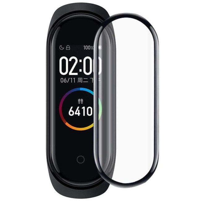 Защитная пленка для фитнес-браслета Xiaomi Mi Band 5 прозрачная