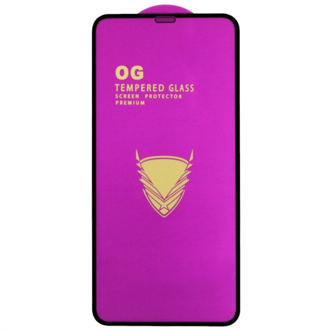 Защитное стекло для Xiaomi Redmi Note 9S/Note 9 Pro OG Purple черное