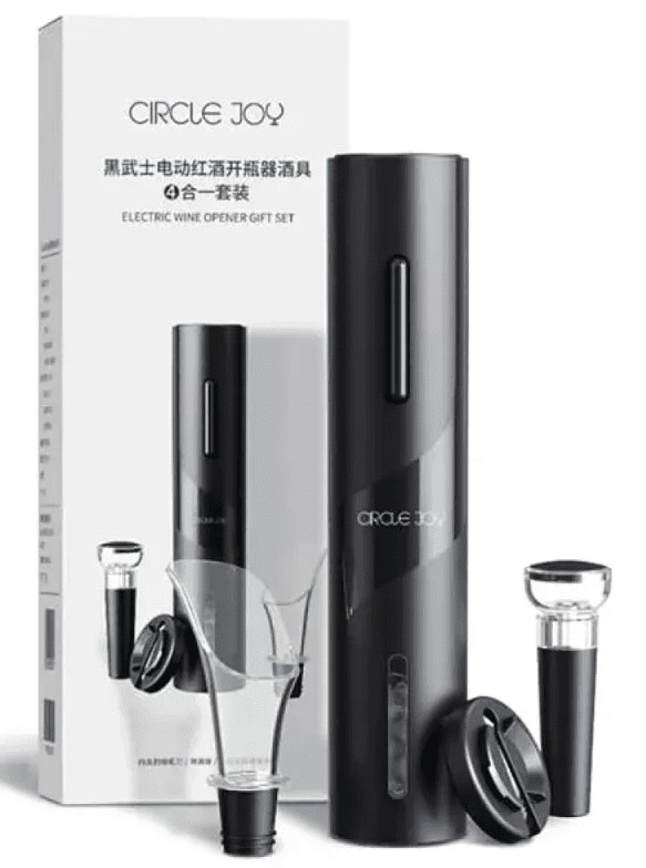 Винный набор Xiaomi Circle Joy 4 in 1 Set in a Gift Box CJ-TZ07 чёрный