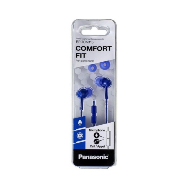 Стереонаушники Panasonic RP-TCM115GCA синие