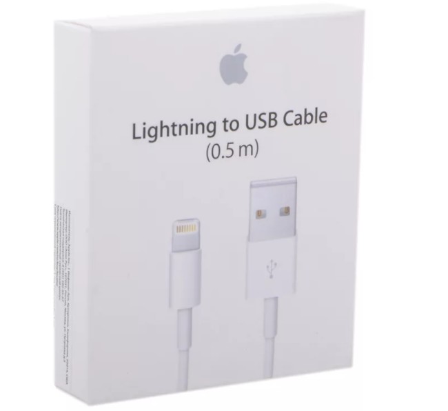 Usb Кабель-зарядка Lightning 0.5м A1511(Оригинал)