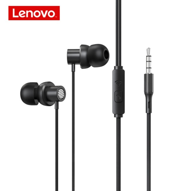 Наушники с микрофоном Lenovo TW13 1.2м черные