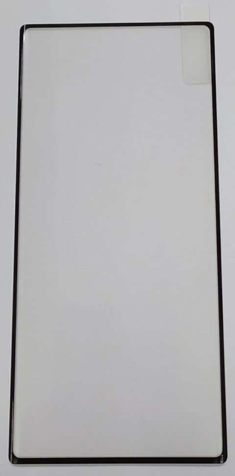 Защитное стекло для Samsung Note 10 3D полный экран черное